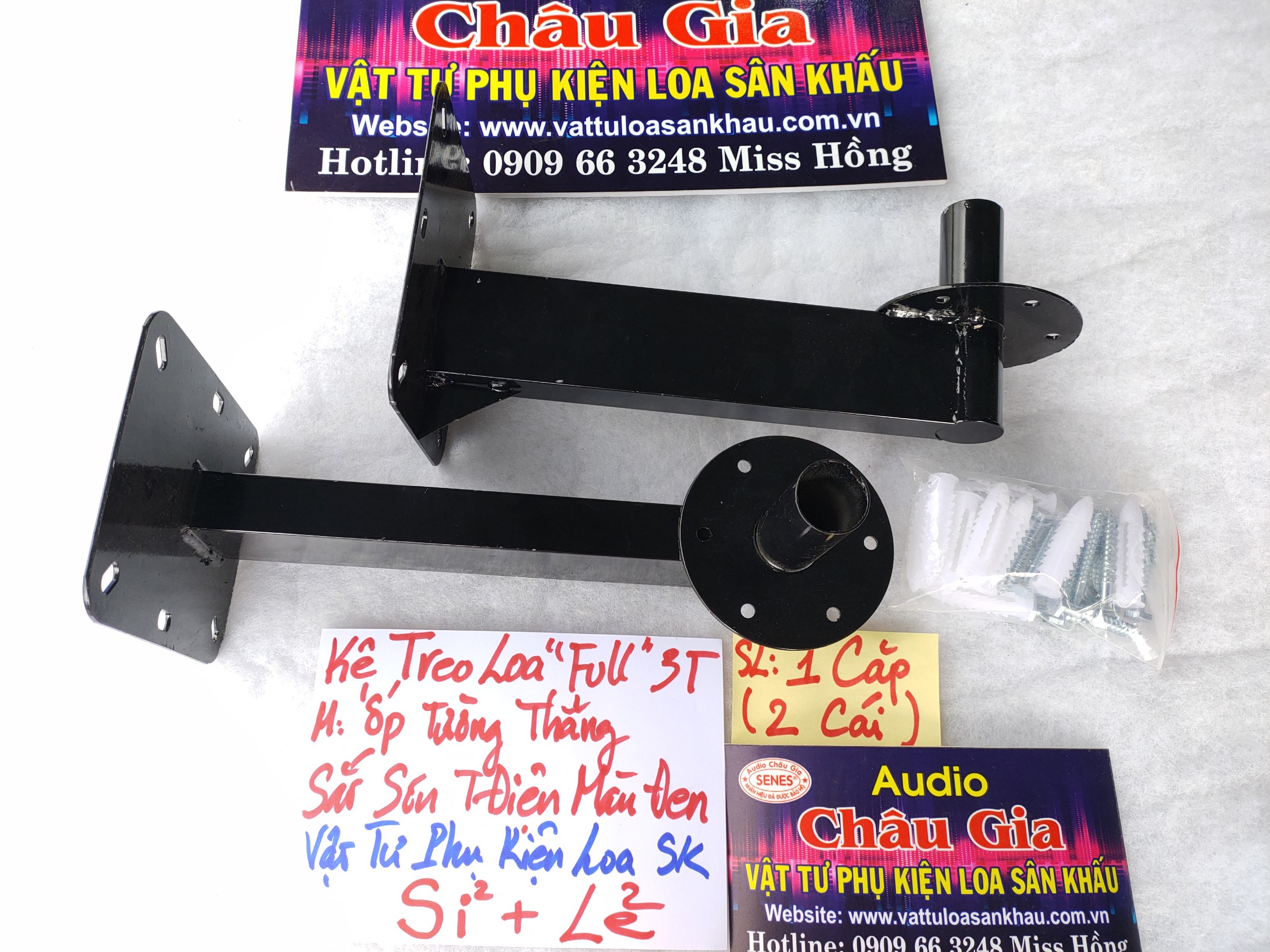 KỆ TREO LOA FULL 3 TẤC AUDIO CHÂU GIA