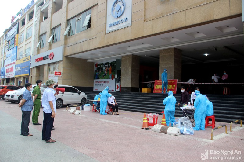 Sáng 19/9, Nghệ An tiếp tục không ghi nhận ca nhiễm Covid-19 mới